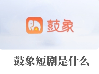 鼓象短劇全新海外短劇新風口