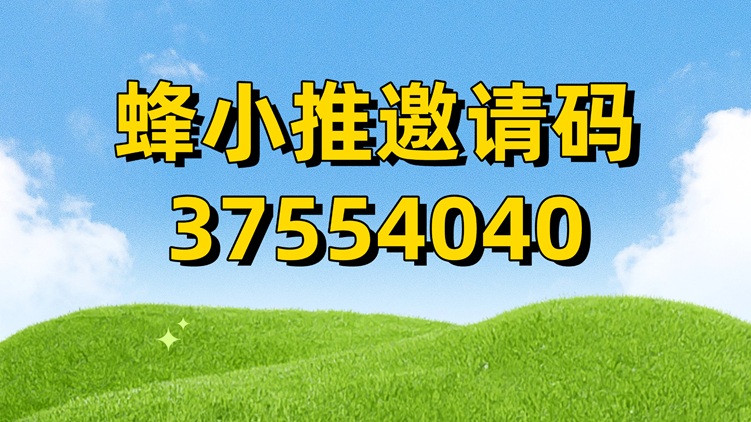 蜂小推-聚合6大網(wǎng)盤(pán)拉新推廣的平臺(tái)！
